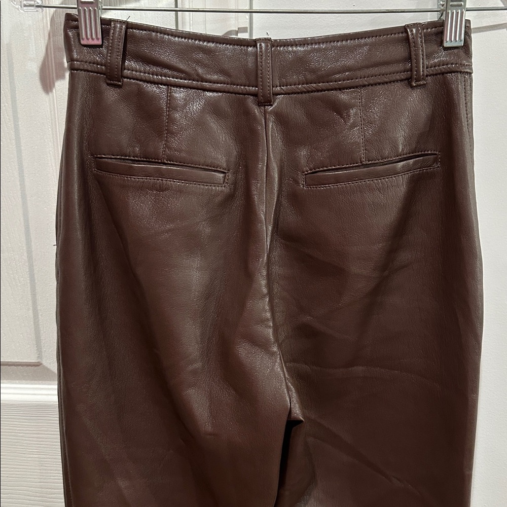 BABATON Program Vegan Leather Pant Size 2 - Picture 7 of 11